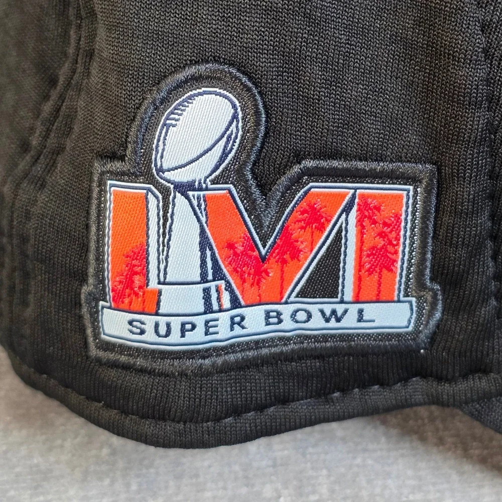 New Era 9FORTY Hat Mens‎ OSFA Black LA Rams Super Bowl LVI Champions Adjustable